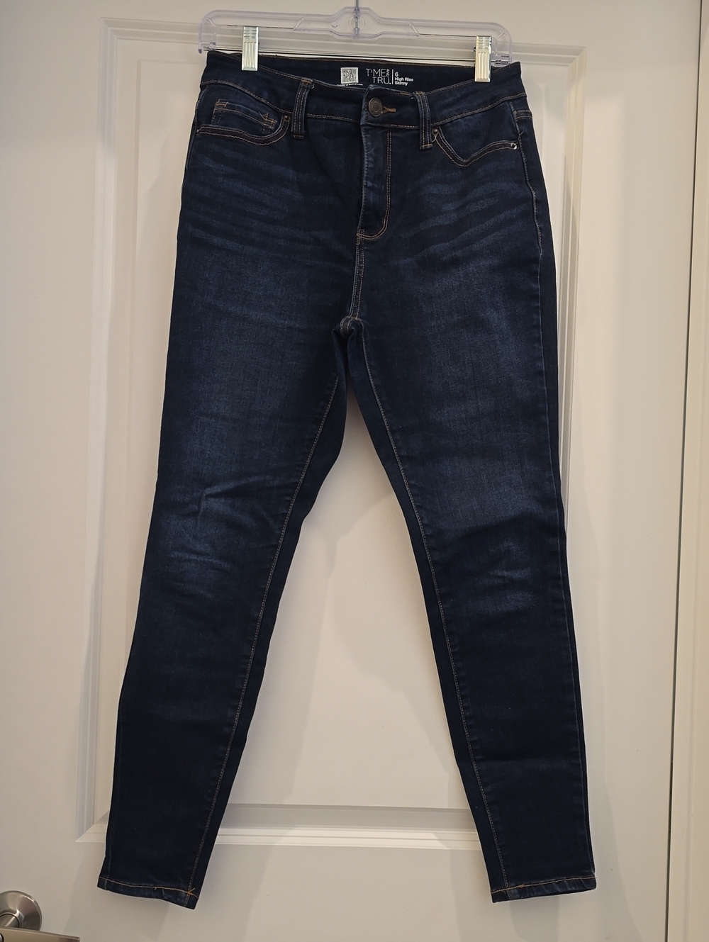 Time and Tru Dark Blue Skinny Jeans